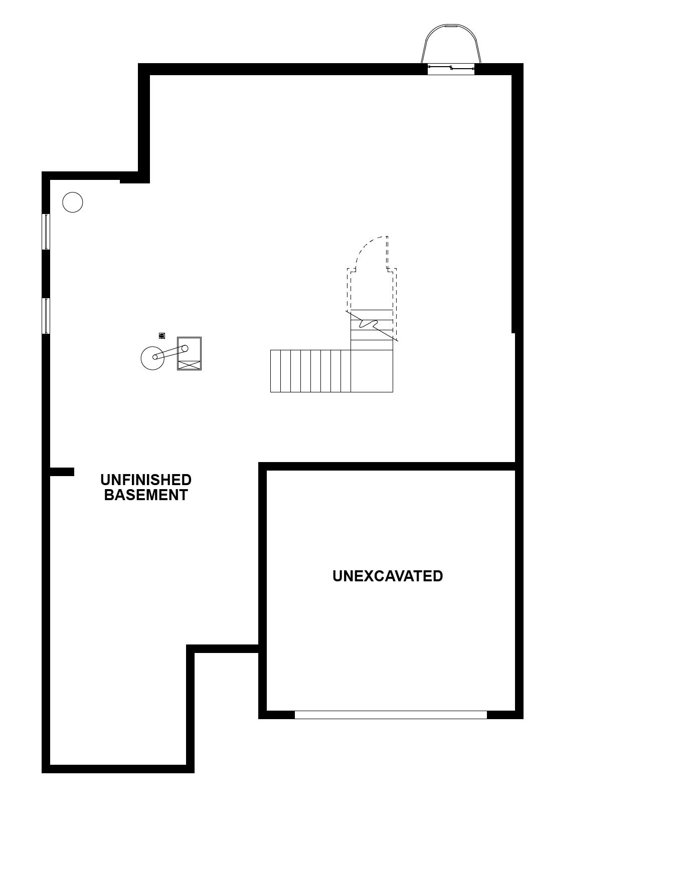 Franklin second floor plan — McKelvey Homes